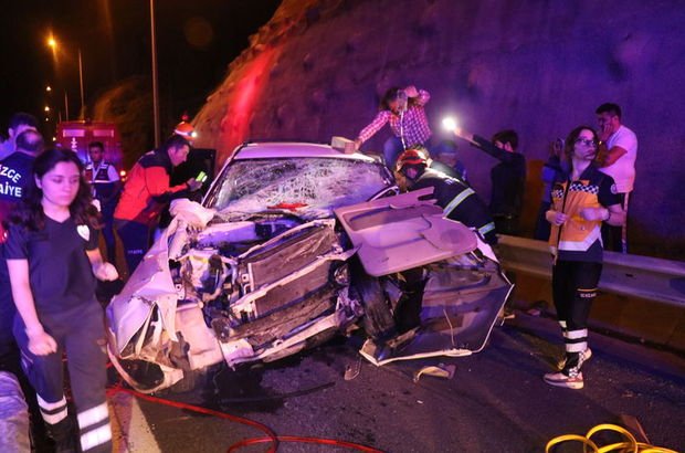 Anadolu Otoyolunda zincirleme trafik kazası