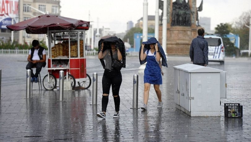 istanbul hava durumu ile ilgili meteoroloji den flas uyari saganak yagis ve sele dikkat gundem haberleri