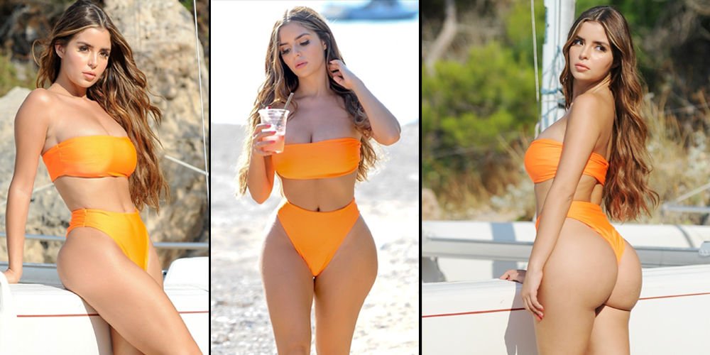 Ibiza'da tatil pozları...