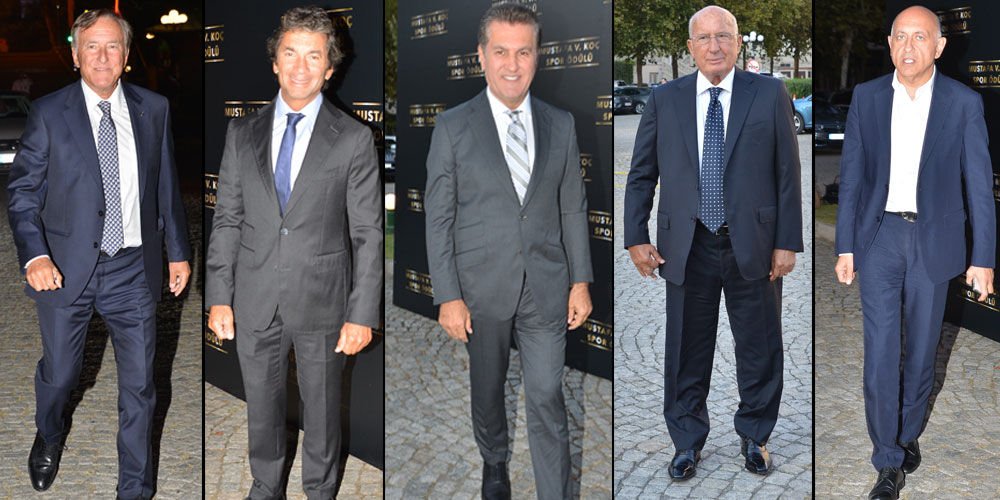 Beylerin ödül gecesi şıklığı