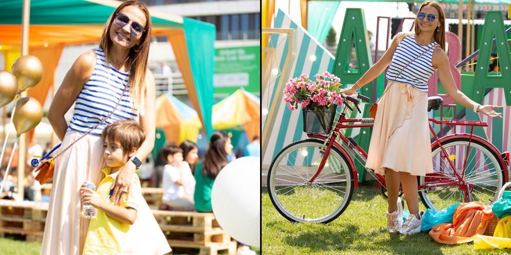 Anne-oğul piknikte...