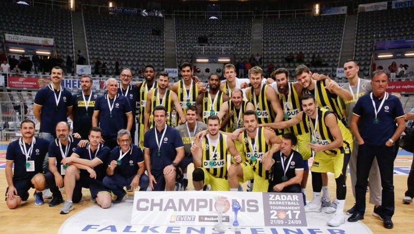 Zadar turnuvası şampiyonu Fenerbahçe Zadar turnuvası şampiyonu Fenerbahçe