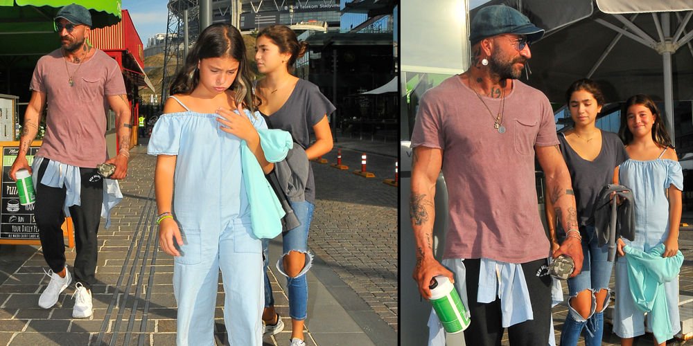 Kızlarıyla hafta sonu keyfi