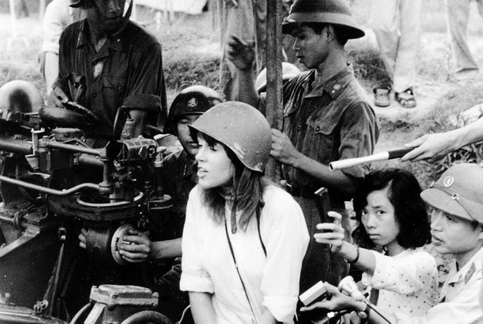Jane Fonda Hanoi'de.