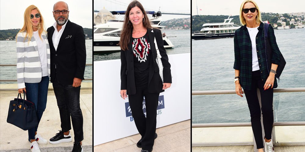 Boğaz'da renkli yarış...