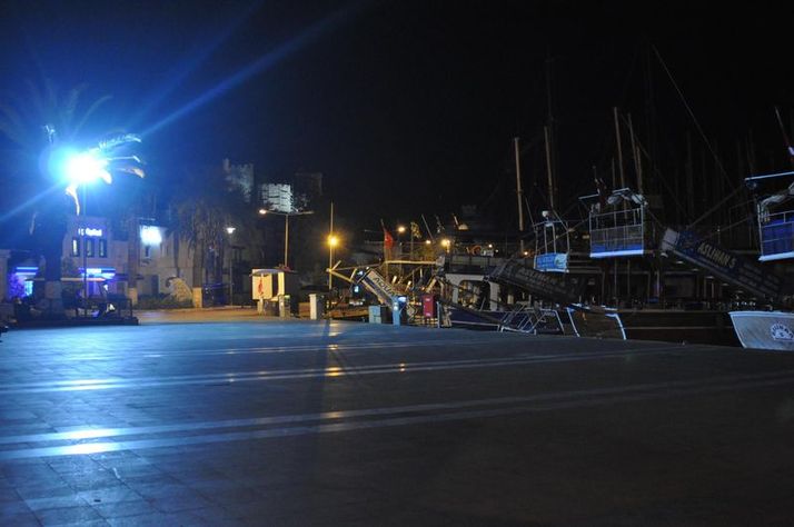 Bodrum'un gece hayatına 'fırtına' darbesi