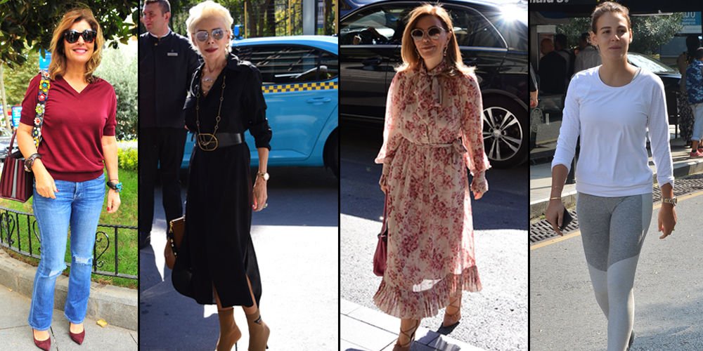 Caddelerde sonbahar güneşi