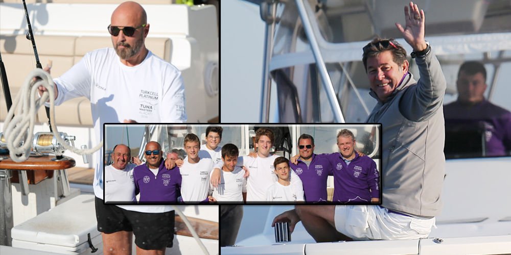 Patronlar balığa çıktı...