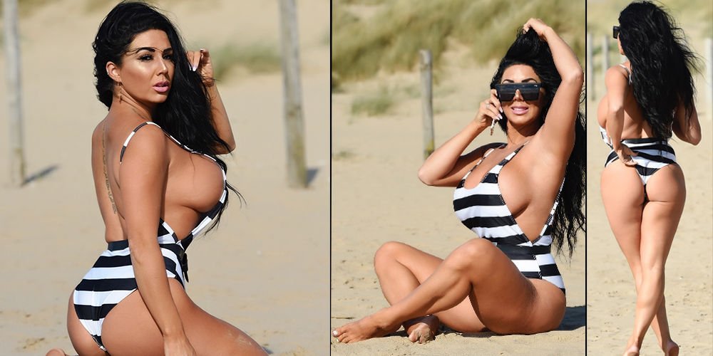 Güzelliğiyle büyüledi...