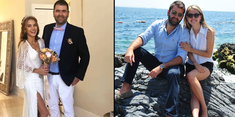 Palm Beach'te evlendiler...