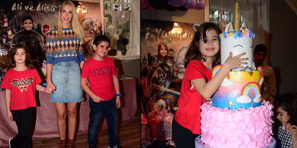 7. yaşa özel kutlama