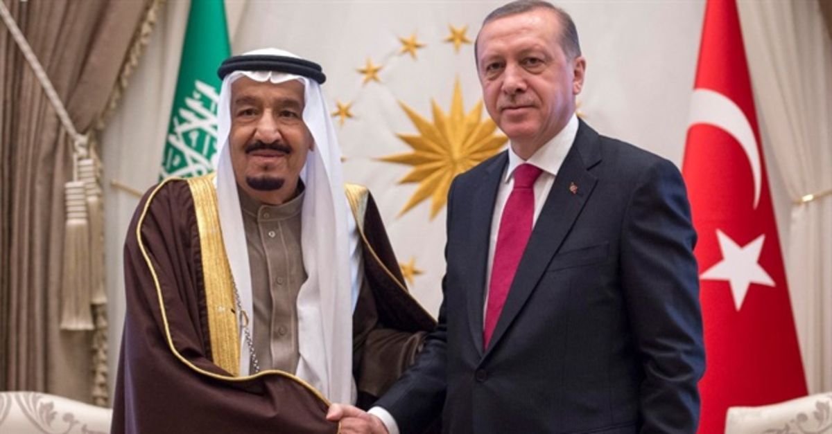 Son Dakika Cumhurbaşkanı Erdoğan Suudi Arabistan Kralı Selman Ile Görüştü