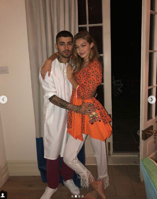 Gigi Hadidden Romantik Zayn Malik Paylaşımı Magazin