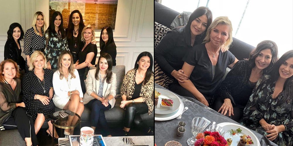 Doğumdan sonra evde ilk davet...