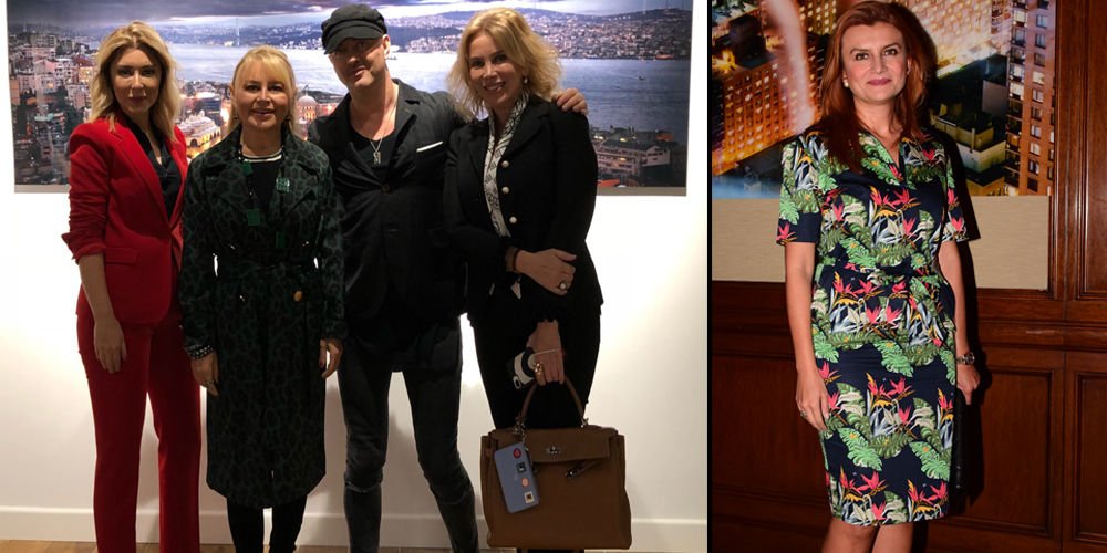 Drebin, İstanbullu sanatseverlerle...