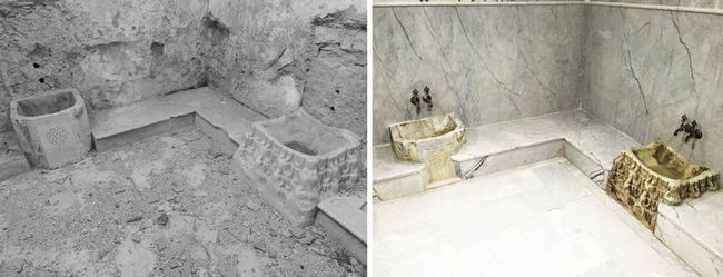 Osmanlı sarayının sabunlarını üreten hamam restore edildi