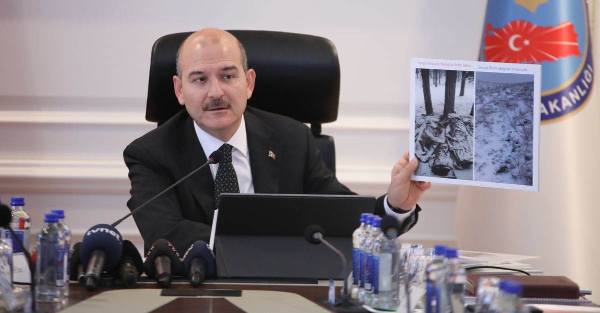 Soylu'dan donarak şehit olan 2 asker hakkında açıklama