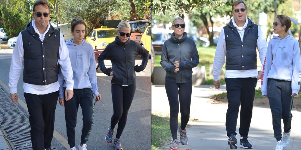 Ailece sabah yürüyüşü...