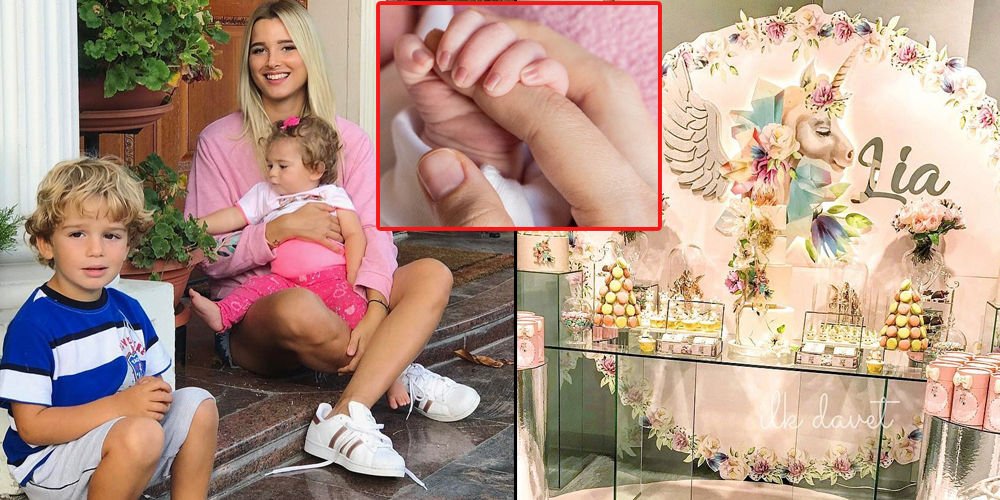 'Hayatımıza hoşgeldin Lia'