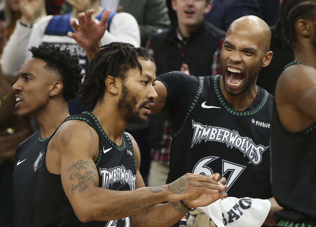 Derrick Rose! Kariyer rekoru, maçı kurtaran blok ve gözyaÅları...