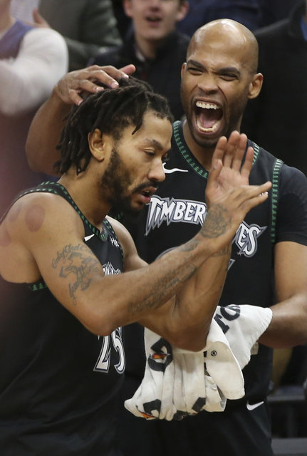 Derrick Rose! Kariyer rekoru, maçı kurtaran blok ve gözyaÅları...