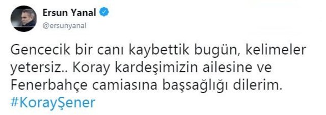 Yaptığı paylaşım yürek yaktı! Genç taraftar Koray Şener hayatını kaybetti