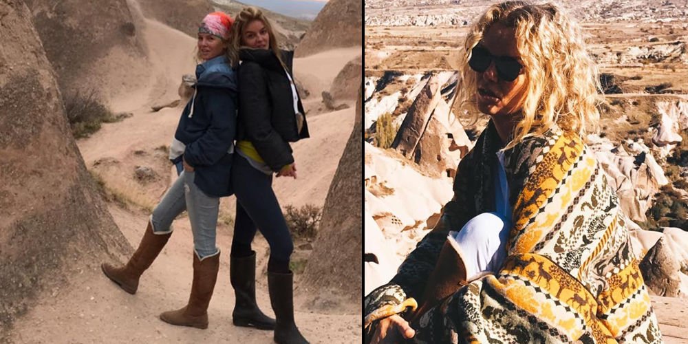 Koçibey kardeşlerin Kapadokya tatili...