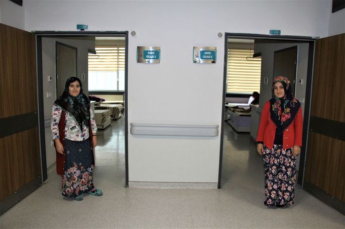Kara kış öncesi "Anne Oteli" kurdular...