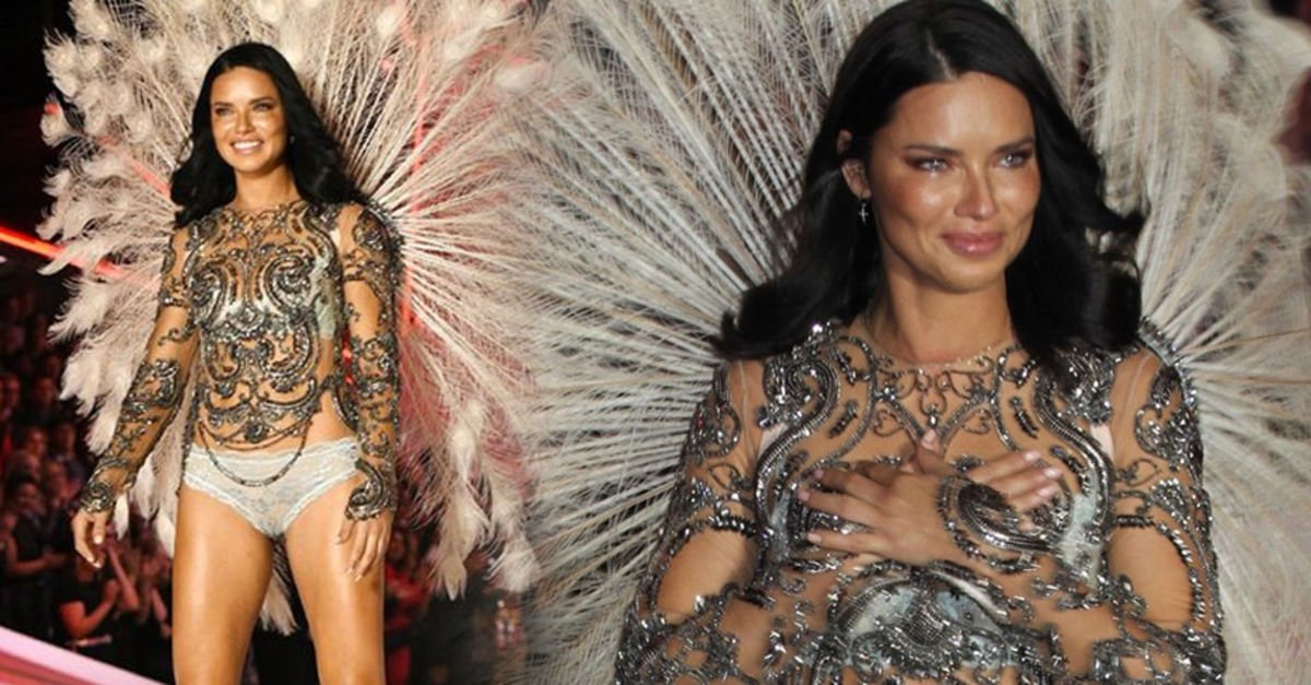 Adriana Lima'dan şoke eden ayrılık! Gözyaşlarını tutamadı
