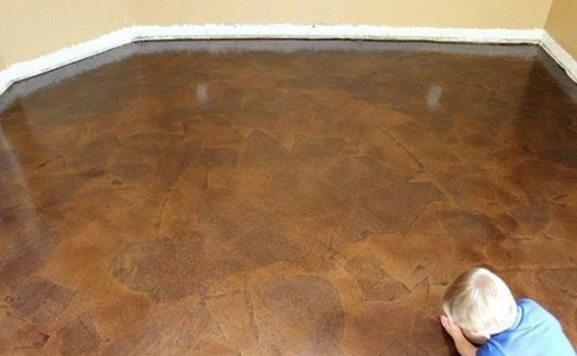 Zemini parke ile kaplamak yerine bakın ne yaptı