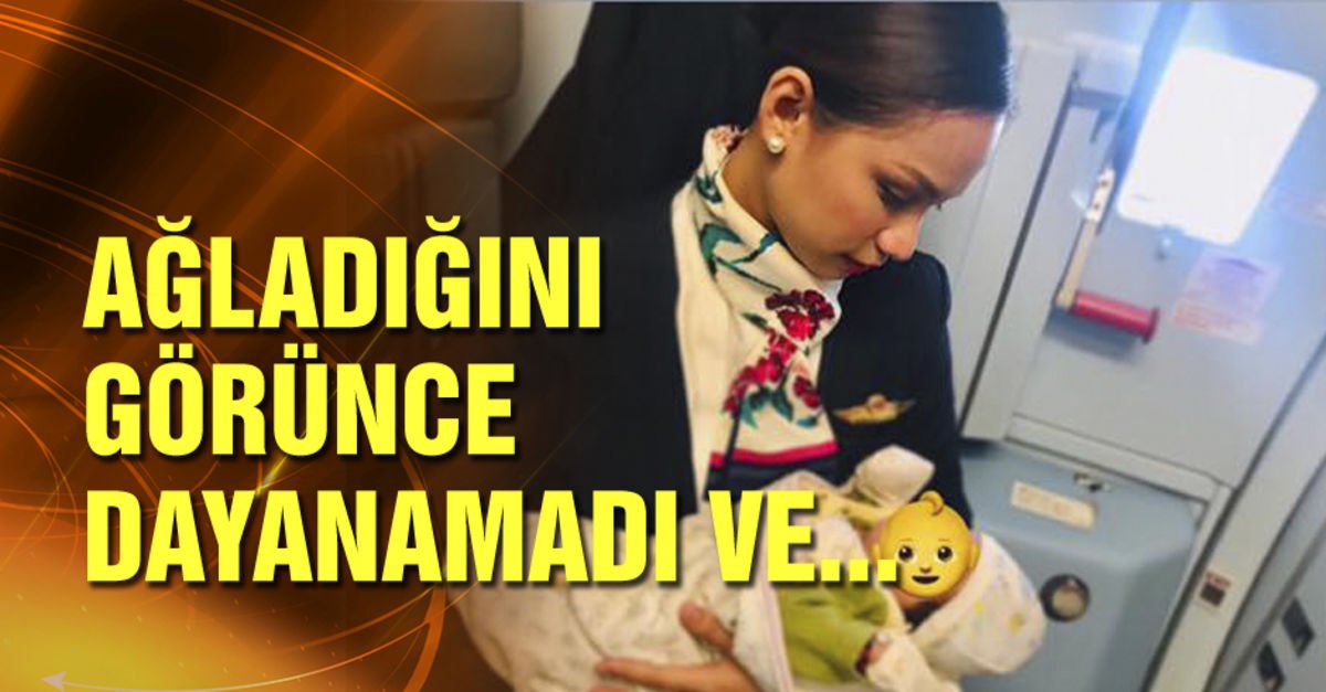 Ağladığını görünce dayanamadı