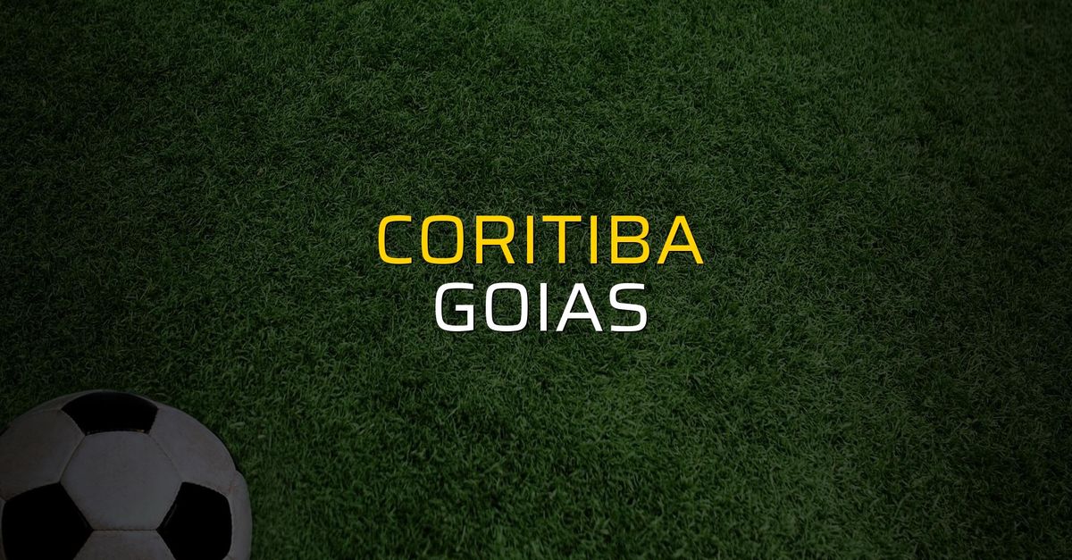 Coritiba: 1 - Goias: 0