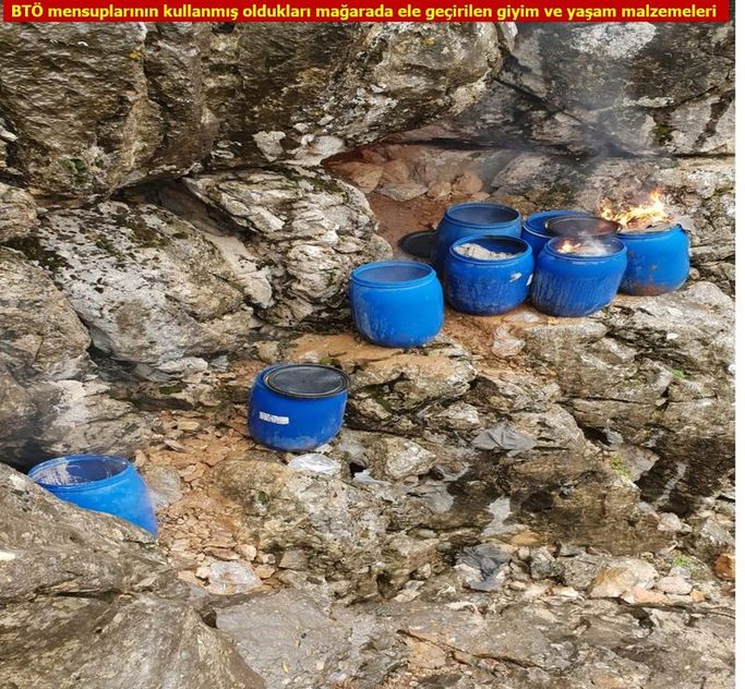 Lice ve Kulp'ta terör örgütüne ağır darbe!