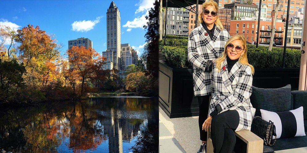 New York'ta havalı pişti...