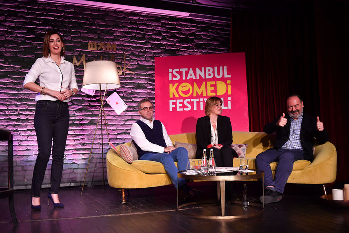 Şirin Sever, Soner Canko, Sanem Oktar, Mehmet Nane (soldan sağa)