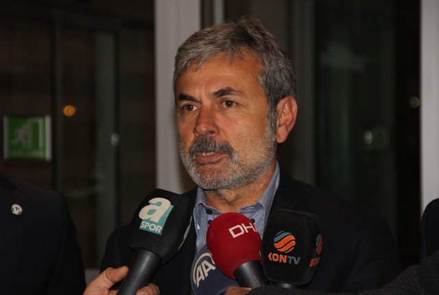 Aykut Kocaman'a, Konya'da coşkulu karşılama