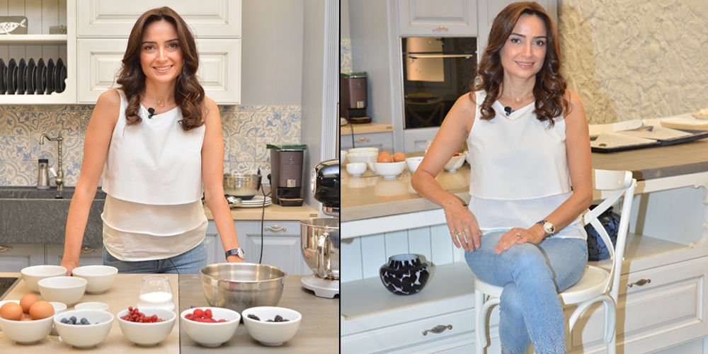 'Mutfağımda sebze ve meyveler baş rolde'