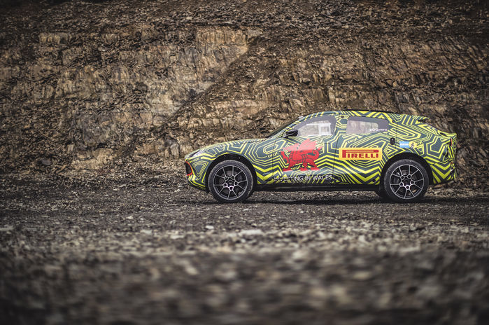 Aston Martin'in ilk SUV'u DBX görüntülendi