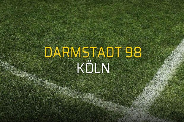 Darmstadt 98: 0 - Köln: 3