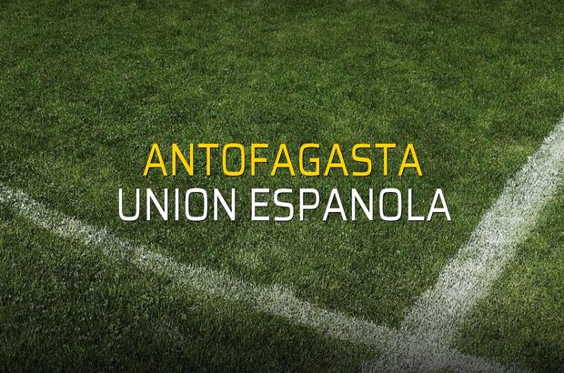 Antofagasta: 1 - Union Espanola: 1 (Maç sona erdi)