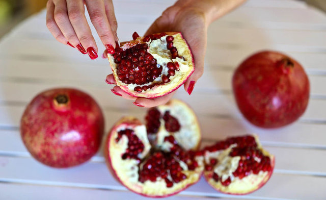 The benefits of the pomegranate