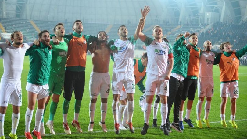 Bursaspor bu sezon deplasmanda ilk kez kazandı