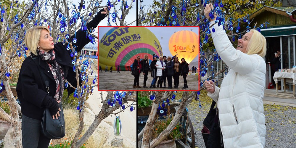 Erdoder üyeleri Kapadokya'da...