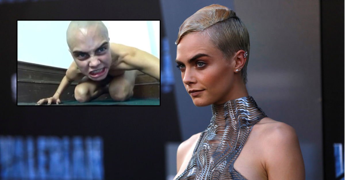 yüzüklerin efendisi, Cara Delevingne, Gollum, Cara Delevingne Gollum.