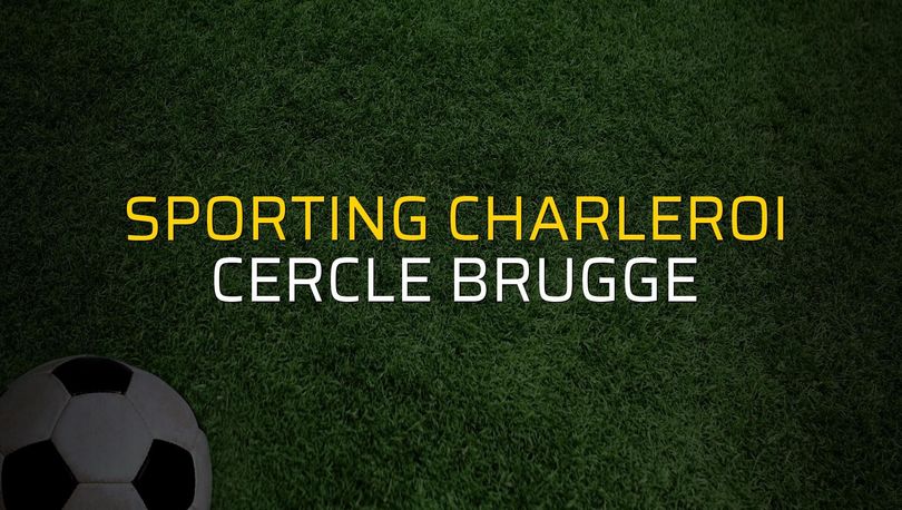 Sporting Charleroi - Cercle Brugge maçı heyecanı