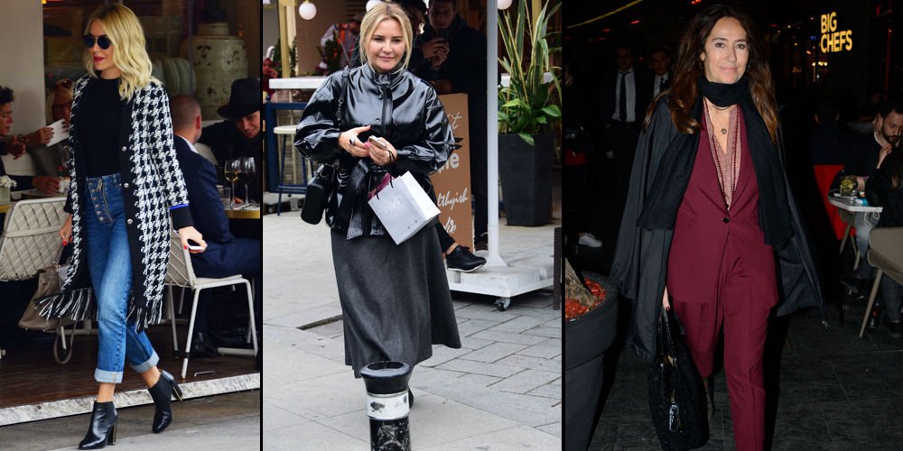 Caddelerde şıklık yarışı...