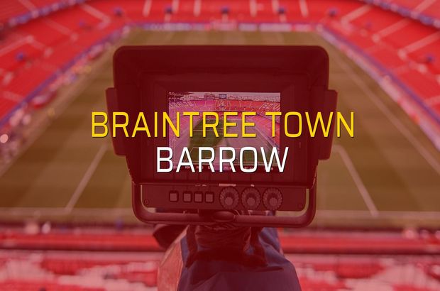 Maç sona erdi: Braintree Town: 0 - Barrow:2