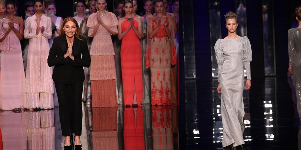 Dilek Hanif'ten görkemli defile