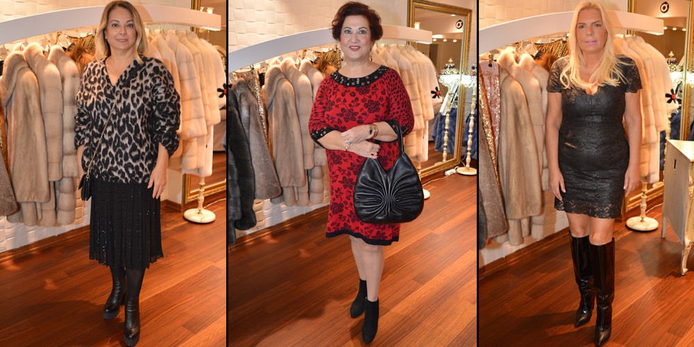 Kürklere hayran kaldılar...