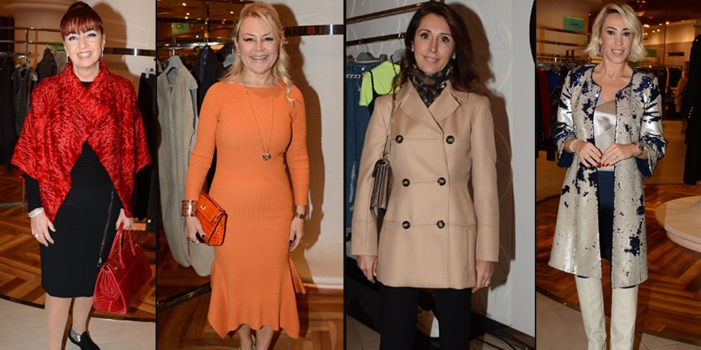 Defilenin özel konukları...